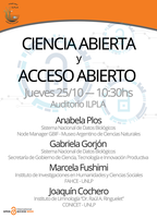 Charla Ciencia Abierta y Acceso Abierto