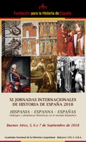 XI Jornadas Internacionales de Historia de España